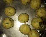 A picture of step 3 of Potato paneer tikkis.