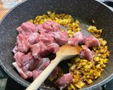 Une image de l'étape 15 de Lentilles Vertes au Veau, Carottes, Tomates et Ananas.