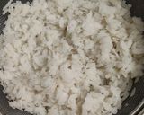A picture of step 1 of Jain poha.