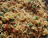 A picture of step 4 of Mix veg Pulao.