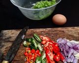 Foto langkah ke 4 dari resep Tumis pare orak-arik telur.