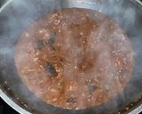 A picture of step 4 of Chicken Mole - with Chocolate.
