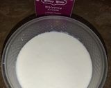 A picture of step 1 of Fruity creamy chaat.