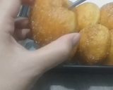 Foto langkah ke 7 dari resep DONAT/BOMBOLONI EMPUUK ISI VANILA & COKLAT CREAM CUSTARD.