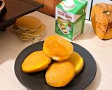 Foto langkah ke 7 dari resep Bomboloni Labu Custard Cream.