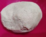 A picture of step 1 of Roti with brinjal aloo fry.