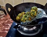 मेथी साग पकौड़ा(मेथी नू गोटा) रेसिपी चरण 3 फोटो