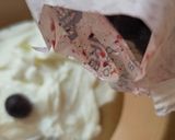 Foto del paso 3 de la receta: Cuenco de yogur natural con arándanos helados y chocolate, en 35 segundos, para un día de 35° 🥵