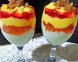 A picture of step 7 of Rainbow Custard.