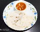 A picture of step 7 of Kaju masala.