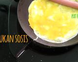 Foto langkah ke 3 dari resep Resep sostel (sosis telur) tanpa mesin dan tanpa plastik.
