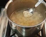 A picture of step 1 of Masala macaroni.