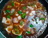 A picture of step 5 of Paneer Chilli Gravy.