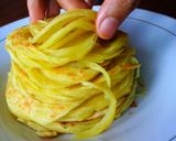 Foto langkah ke 7 dari resep Roti Maryam | Canai | Paratha Gurih Lembut Berlapis Anti Gagal.