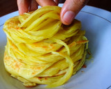 Foto langkah ke 7 dari resep Roti Maryam | Canai | Paratha Gurih Lembut Berlapis Anti Gagal.