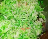 A picture of step 6 of Soyabean biryani.