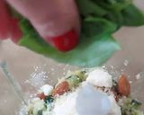 Une image de l'étape 3 de Pâtes au saumon et pesto de courgettes.