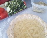 Une image de l'étape 6 de Ma tarte du soleil version pesto.