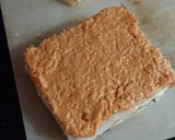 A picture of step 8 of Tricolor Sandwich.