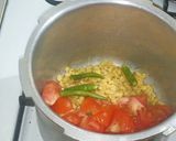 A picture of step 1 of Hyderabadi Khatti Dal.