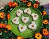 A picture of step 9 of Makhana Barfi.