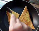 Foto langkah ke 4 dari resep Garlic Bread Mozarela.