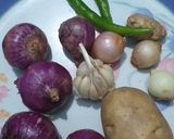भरवा भिंडी विद अनियन बेबी (Bharwan bhindi with onion baby recipe in hindi) रेसिपी चरण 1 फोटो