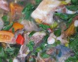 Foto langkah ke 7 dari resep Sop ikan kerapu segar praktis.
