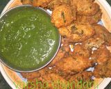 चवले के पकौड़े (chawal ke pakode recipe in Hindi) रेसिपी चरण 5 फोटो