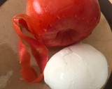 Foto del paso 1 de la receta: Carpaccio de tomate, con mozzarella de búfala