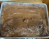 A picture of step 1 of Mocha Cake.