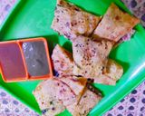 A picture of step 4 of Egg Roll.