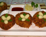 உருளைக்கிழங்கு பறவை கூடு கட்லெட் / potato bird nest cutlet (Urulaikilanku cutlet recipe in tamil) ரெசிபி ஸ்டேப் 10 புகைப்படம்