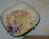 A picture of step 3 of Cabbage patties.