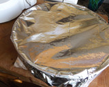 Foto del paso 3 de la receta: Tarta semifría de plátanos, dulce de leche y chocolate en rama