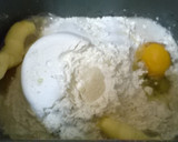 Foto del paso 2 de la receta: Pan de queso y Papa de "a de veras". Para máquina de pan.