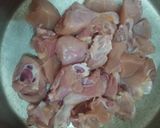 A picture of step 1 of Masalydar Angara chicken.