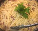 A picture of step 1 of Perfect Spaghetti Carbonara.