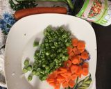 Foto del paso 1 de la receta: Ensalada de zanahoria y habichuela caliente