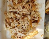 A picture of step 2 of Chicken Tinga with Cabbage.