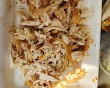 Foto del paso 2 de la receta: Tinga de pollo con col