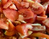 รูปขั้นตอนการทำที่ 2 ของ มะเขือเทศผัดไข่🍅