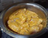 A picture of step 1 of Kadai Chicken Maharashtrian Style.