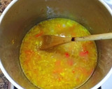 Foto del paso 5 de la receta: Cuartos traseros de pollo con puerros, zanahorias al azafrán