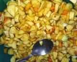 A picture of step 2 of Lemon masala fruit chaat (Ramadan iftar).