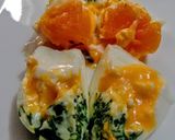 Foto del paso 5 de la receta: HUEVO🥚Relleno en Contenedor...!🍳