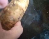 A picture of step 2 of Tawa Roasted Sweet potato| Tawa Shakarkandi.