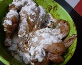 A picture of step 1 of Steam Chicken.