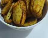 A picture of step 6 of Masala arbi.