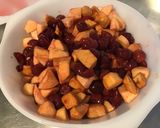 Une image de l'étape 6 de Compote pommes cerises.